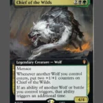 Chief of the Wilds Holo MTG proxy card from The Hobbit Eternal #103