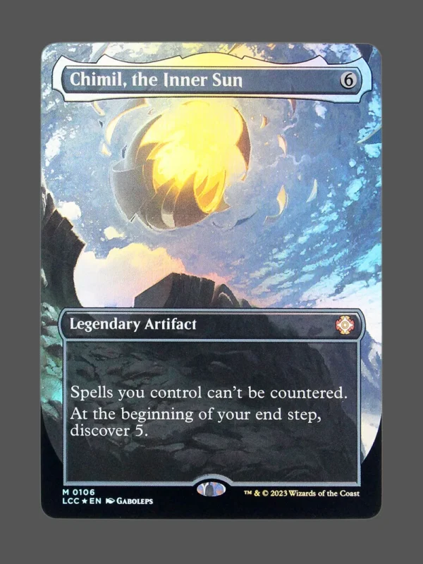 Chimil, the Inner Sun Foil MTG proxy card from The Lost Caverns of Ixalan Commander #106
