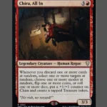 Chira, All In Foil MTG proxy card from Mystery Booster Commander Edition #21