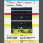 Chromatic Orrery Holo MTG proxy card from The Zeta Set #339