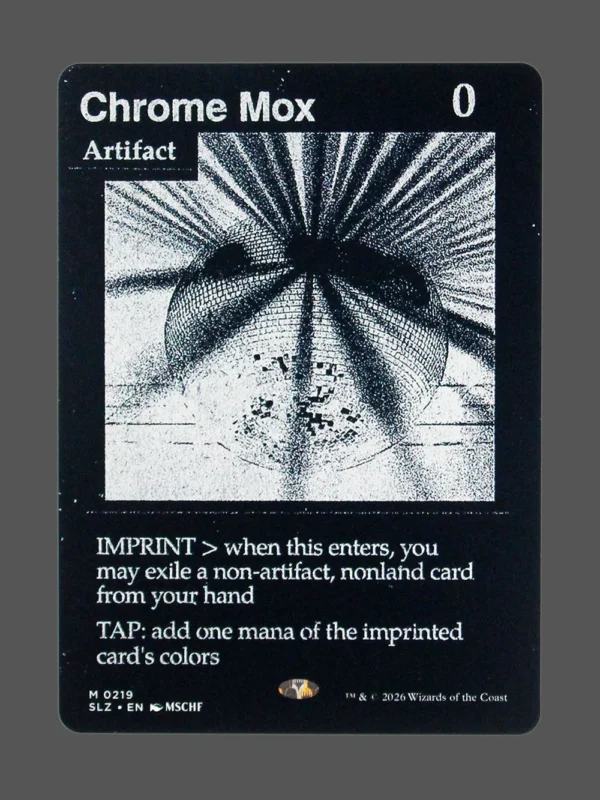 Chrome Mox Holo MTG proxy card from The Zeta Set #219