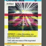 Chrome Mox Holo MTG proxy card from The Zeta Set #340