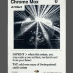 Chrome Mox Holo MTG proxy card from The Zeta Set #98