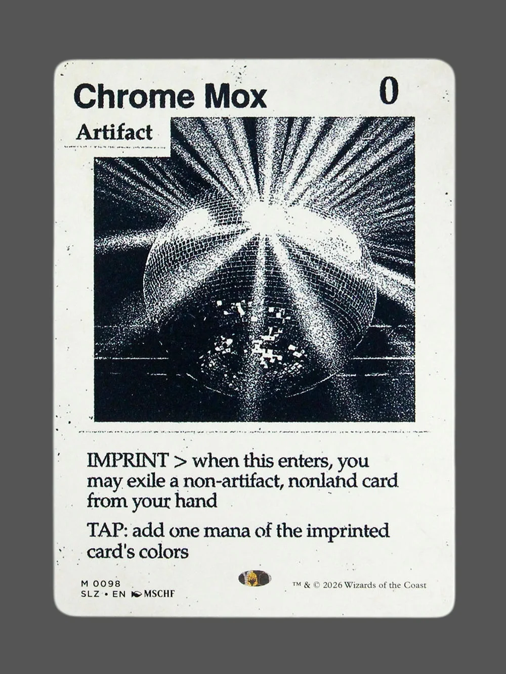 chrome-mox-98.webp Chrome Mox Holo MTG proxy card from The Zeta Set #98