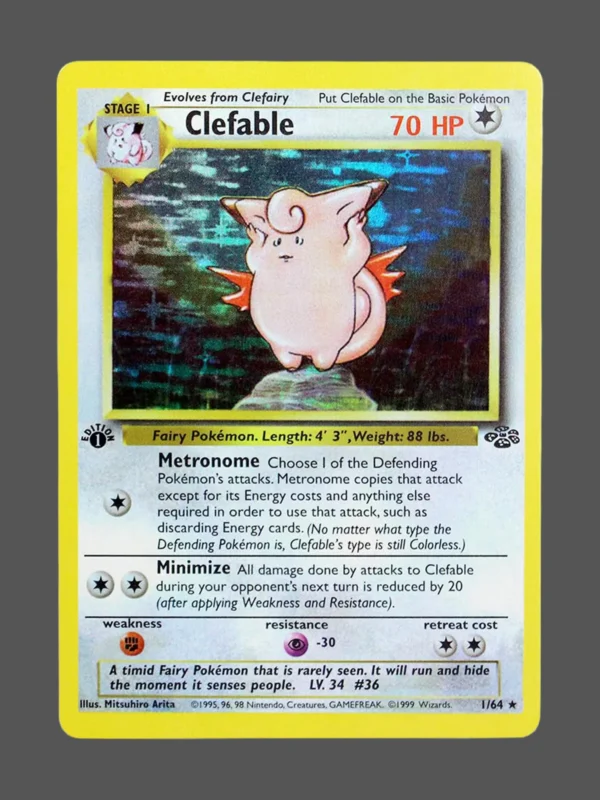 Clefable Regular Pokemon proxy card from Jungle #1