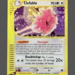 Clefable Regular Pokemon proxy card from Expedition #7