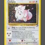Clefairy Regular Pokemon proxy card from Base Set 2 #6