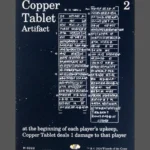 Copper Tablet Holo MTG proxy card from The Zeta Set #222