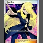 Cynthia Regular Pokemon proxy card from Ultra Prism #148
