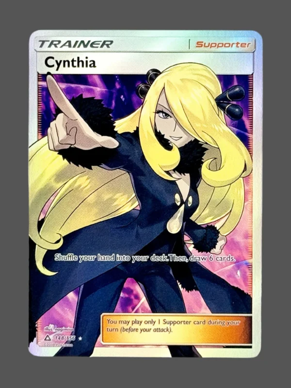 Cynthia Regular Pokemon proxy card from Ultra Prism #148