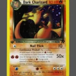 Dark Charizard Galaxy Foil Pokemon proxy card from Team Rocket #4
