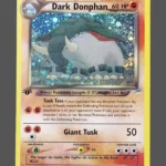 Dark Donphan Regular Pokemon proxy card from Neo Destiny #3