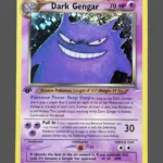 Dark Gengar Regular Pokemon proxy card from Neo Destiny #6
