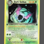 Dark Golbat Regular Pokemon proxy card from Team Rocket #7
