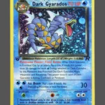 Dark Gyarados Regular Pokemon proxy card from Team Rocket #8