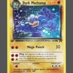 Dark Machamp Regular Pokemon proxy card from Team Rocket #10