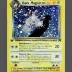 Dark Magneton Regular Pokemon proxy card from Team Rocket #11