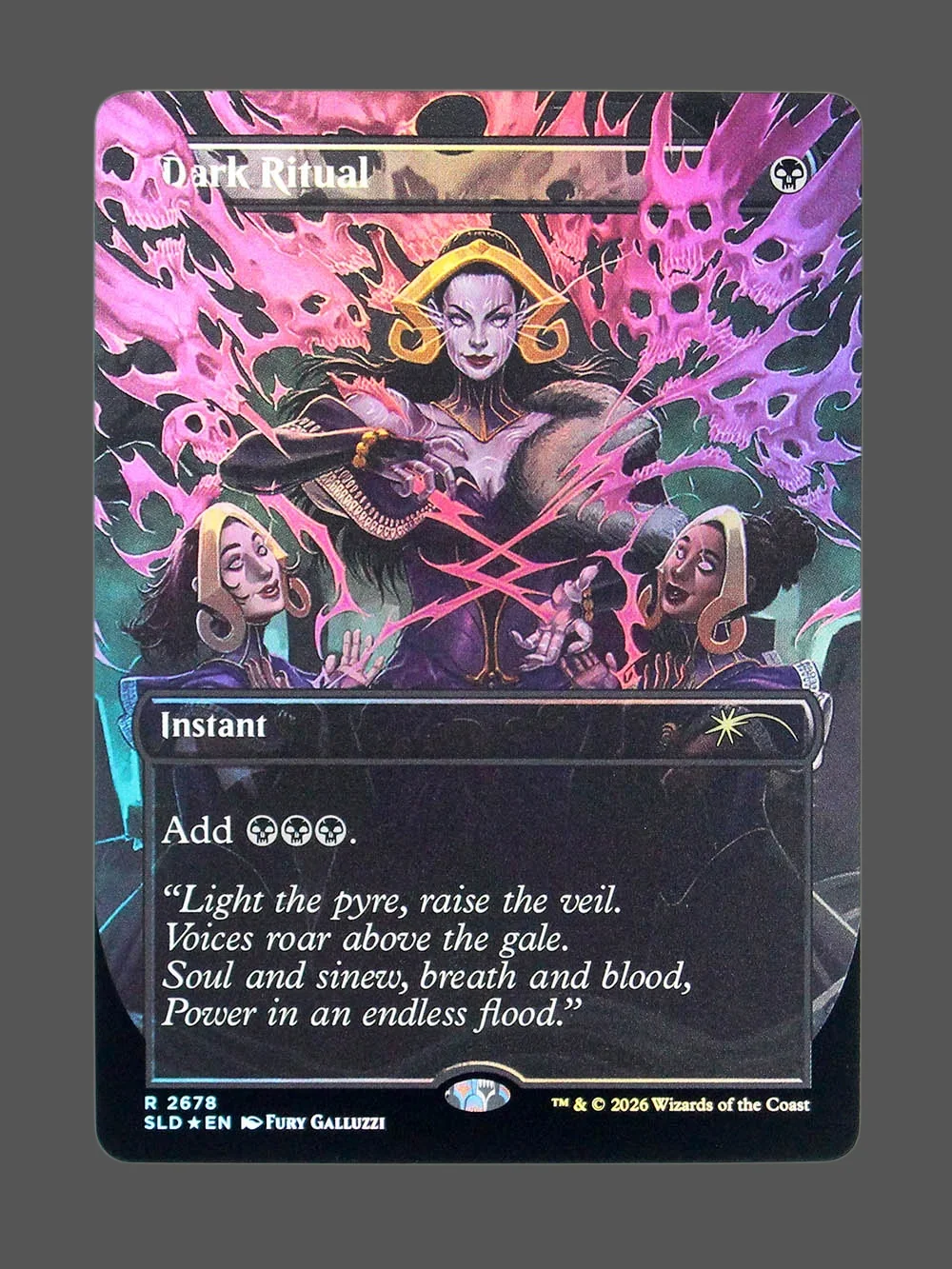 dark-ritual-2678-foil.webp Dark Ritual Foil MTG proxy card from Secret Lair Drop #2678