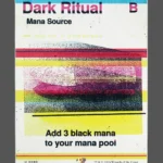 Dark Ritual Holo MTG proxy card from The Zeta Set #280