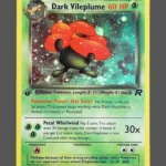 Dark Vileplume Regular Pokemon proxy card from Team Rocket #13