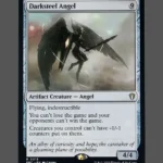 Darksteel Angel Holo MTG proxy card from Reality Fracture Commander #13