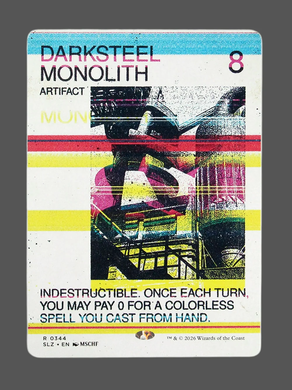 darksteel-monolith-344.webp Darksteel Monolith Holo MTG proxy card from The Zeta Set #344