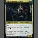 Davvol, Evincar of Rath Holo MTG proxy card from Mystery Booster Commander Edition #36