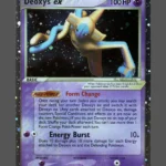 Deoxys ex Galaxy Foil Pokemon proxy card from EX Deoxys #97