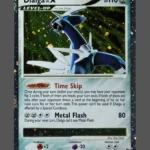 Dialga LV X Galaxy Foil Pokemon proxy card from Great Encounters #105