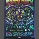 Displacer Kitten Foil MTG proxy card from Secret Lair Drop #2506