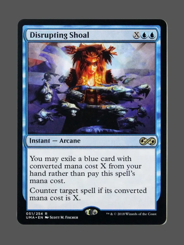 Disrupting Shoal Holo MTG proxy card from Ultimate Masters #51