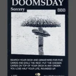 Doomsday Holo MTG proxy card from The Zeta Set #160
