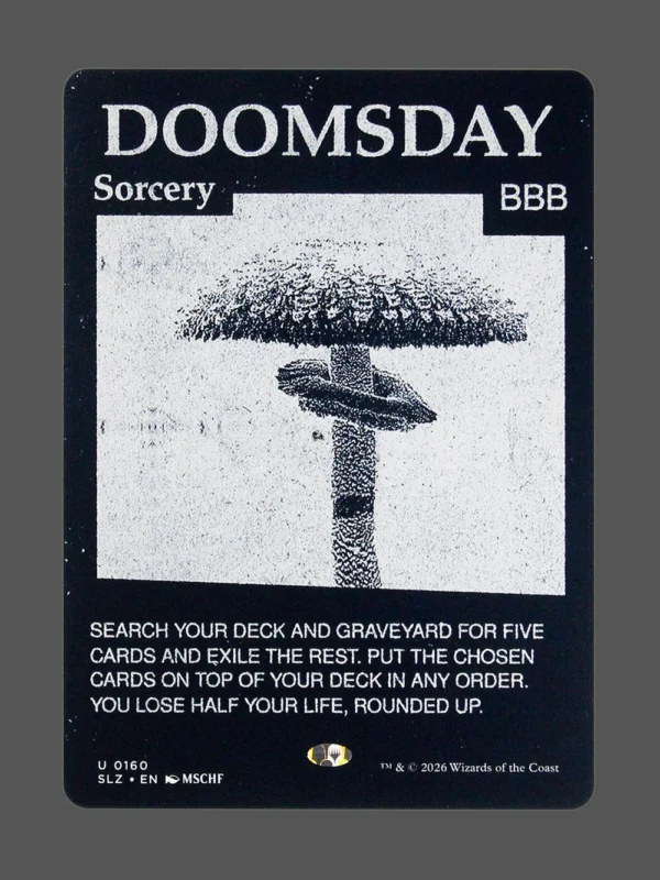 Doomsday Holo MTG proxy card from The Zeta Set #160