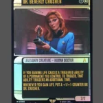 Dr. Beverly Crusher Foil MTG proxy card from Star Trek #366
