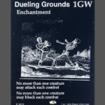 Dueling Grounds Holo MTG proxy card from The Zeta Set #210