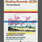 Dueling Grounds Holo MTG proxy card from The Zeta Set #331