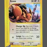 Eevee Regular Pokemon proxy card from Aquapolis #75