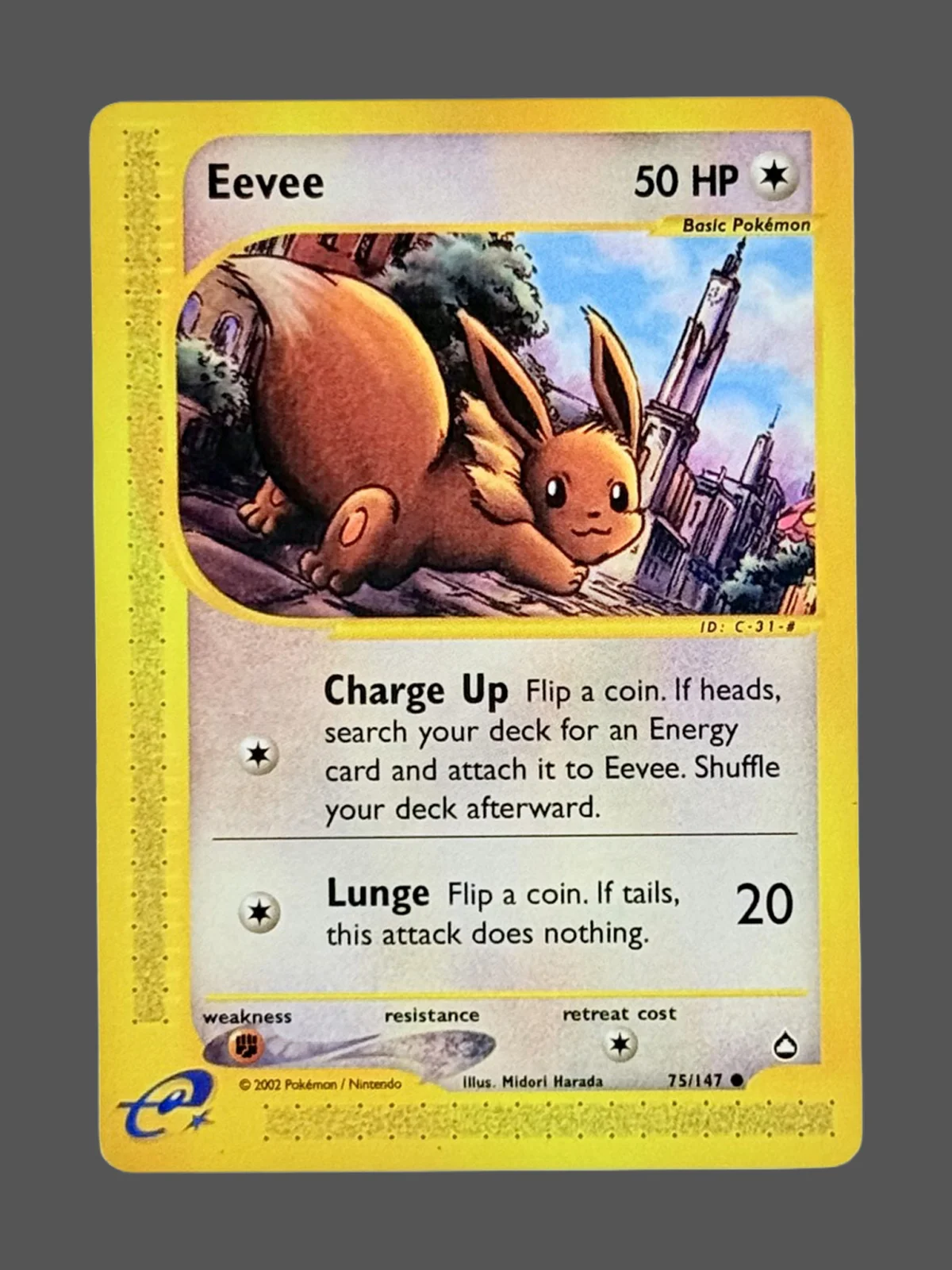 eevee-75-aq-en.webp Eevee Regular Pokemon proxy card from Aquapolis #75