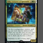 Elda, Conjurer of Spectacle Foil MTG proxy card from Mystery Booster Commander Edition #37
