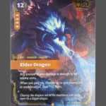 Elder Dragon Foil Riftbound proxy card from Unleashed #118a/219