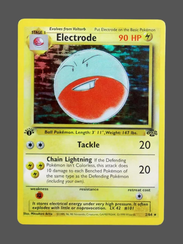 Electrode Regular Pokemon proxy card from Jungle #2
