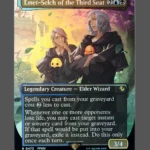 Emet-Selch of the Third Seat Chocobotrack Foil MTG proxy card from Final Fantasy #473