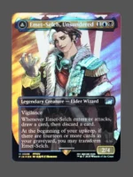 Emet-Selch, Unsundered/Hades, Sorcerer of Eld Surge Foil MTG proxy card from Final Fantasy #539