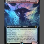 Emrakul, the Exigent Doom Foil MTG proxy card from Reality Fracture #423