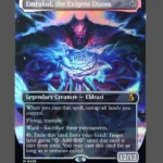 Emrakul, the Exigent Doom Foil MTG proxy card from Reality Fracture #438