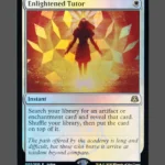 Enlightened Tutor Foil MTG proxy card from Judge Gift Cards 2020 #2