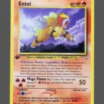 Entei Regular Pokemon proxy card from Neo Revelation #17