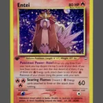 Entei Regular Pokemon proxy card from Neo Revelation #6