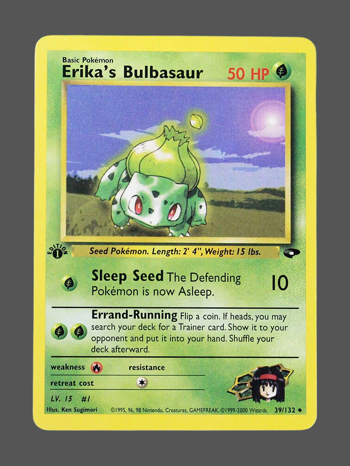 erika-s-bulbasaur-39-g2-en.webp Erika’s Bulbasaur Regular Pokemon proxy card from Gym Challenge #39