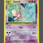 Espeon Regular Pokemon proxy card from Neo Discovery #1